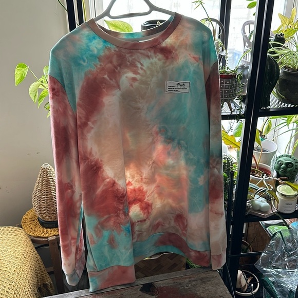 SHEIN | Men’s Tye Dye Crew Neck - Picture 1 of 7